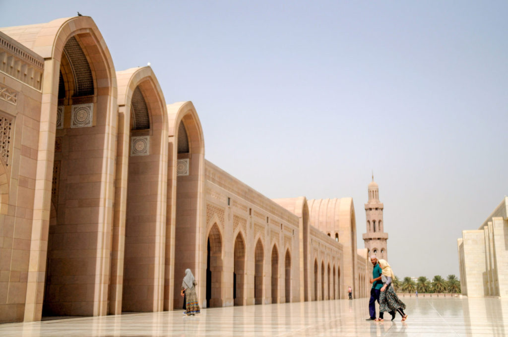 Traveling to the Sultan Qaboos Grand Mosque - ORPHANED NATION